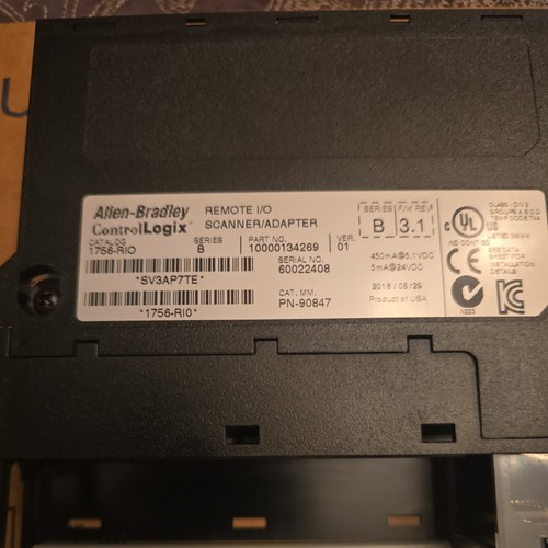 Allen bradley 1756 rio - allen, 1756-rio