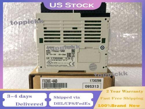 1pc mitsubishi fx3uc 4ad plc - mitsubishi, fx3uc-4ad